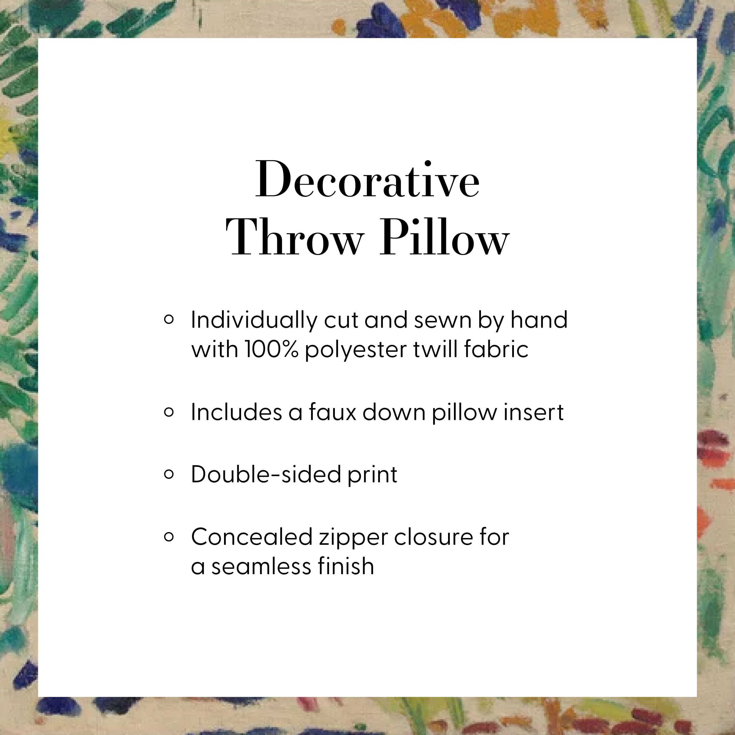 Society6 Throw Pillow with Insert, Designed by Monika Strigel, Decorative Cushion for Sofa Bed Living Room Home Decor Soft Accent Pillow Cover Included, 16" x 16", Better Together Pink Ink - Image 3